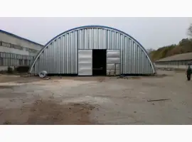 Зображення для оголошення Монтаж и производство бескаркасных арочных ангаров