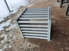 Радіатор вставка для водяного пічного опалення