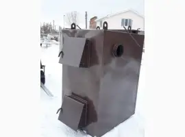 Пиролизный котел воздушного отопления мощностью 50 кВт от производителя