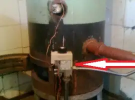 Установка автоматики на старый котел (КЧМ