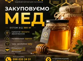 Зображення для оголошення Купуємо мед соняшниковий. ОПТ-МЕД