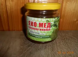 Зображення для оголошення Мед з сосновою живицею