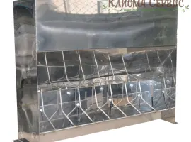 Зображення для оголошення Кормушка для поросят на доращивание (нержавейка) на 8 секций