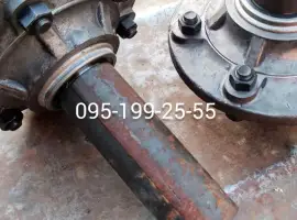 Піввісь сівалки; маточина 6×205мм (під диск R-15.3); маточина сівалки