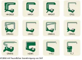 Уплотнения фирмы SKF серия CR