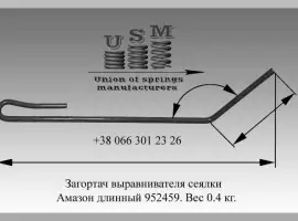 Палец (зуб пружинный) сеялок Amazone