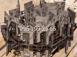 Зображення для оголошення Транспортер ЗМ-60 (вертикальний L=8.17м); скребок транспортера ЗМ-60