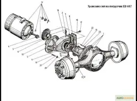 Зображення для оголошення Трансмиссия на погрузчик ЕВ 687