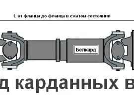 Зображення для оголошення Вал карданный КрАЗ среднего моста, запчасти КрАЗ