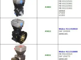 Зображення для оголошення Компрессор DAF 95XF,  Компрессор Wabco 911 504