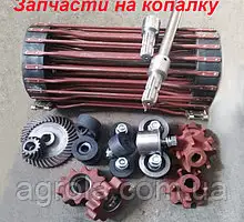 Ролик (металевий та резиновий) картоплекопачки копалки Бомет Віракс