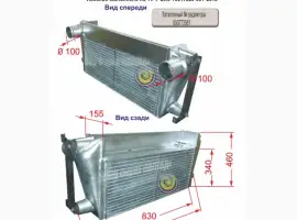 Интеркулер для комбайна Claas Jaguar 840