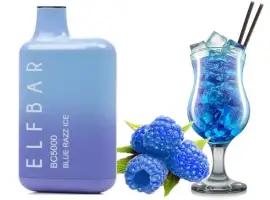 Зображення для оголошення Електрона сигарета Elfbar BC 5% 5000 тяг • Синя малина з льодом •