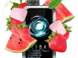 Зображення для оголошення Сенсорна сигарета ELFBAR ВС 20000 тяг (Полунично Кавунова жуйка)