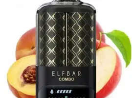 Зображення для оголошення Електронка ELFBAR Combo 25000 тяг. Перемикання смаків:Яблуко<=>Соковитий Персик