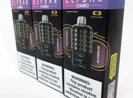 Зображення для оголошення Електронка ELFBAR Combo 25000 тяг. Перемикання смаків:Персик-Манго<=>Кавун