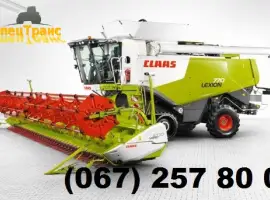 Зображення для оголошення Оренда комбайнів Claas Lexion