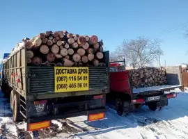 Доставка дров метровок и торфяных брикетов