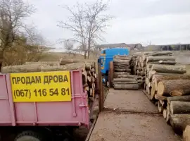 Доставка дров от двух складометров до сорока Одесса
