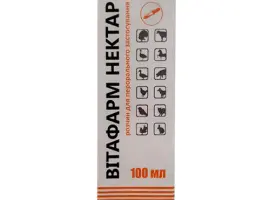 Зображення для оголошення Вітафарм Нектар вітамінна добавка 100 мл Фарматон для птахів і гризунів
