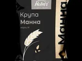 Зображення для оголошення Крупа манная ТМ «Holm’s» - полипропиленовая упаковка 800 г