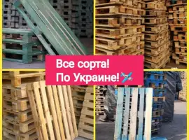 Зображення для оголошення Поддоны деревянные | б/у палеты | европоддоны | европалеты | тара