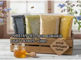 Бджолиний пилок якісний