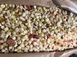 Зображення для оголошення Продам яблуко кубик заморожене зі шкірою