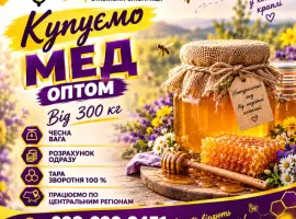 Зображення для оголошення Закупівля меду по Кіровоградській обл. Виїзд наш