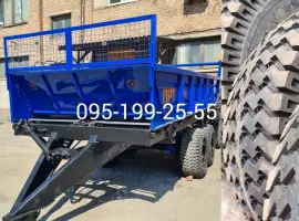 Розкидач органічних добрив ПРТ-10. Навозоразбрасыватель ПРТ-10. Гноєрозкидач ПРТ-10