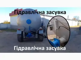Задвижка гідравлічна на бочку навозу МЖТ - на розкидач навозу