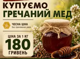 Купуємо гречаний мед