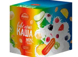 Каша вівсяна мікс 10 видів «Holm' s light food» 480 г (12 шт.)