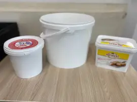 Відра пластикові з кришками харчові РР (20л)