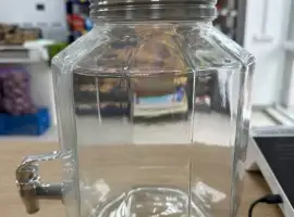 Скляна Банка з краником на 4.250л