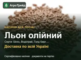 Продам насіння олійного льону