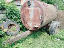 Причеп до трактора. На ходу