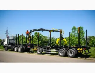 Зображення для оголошення Автомобіль вантажний РА-timber 26 з краном-маніпулятором LOGLIFT F140Z95 та причіп PA-Ptim