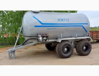 Бочка МЖТ12 з бензиновою помпою для води та КАС та пожежогасіння
