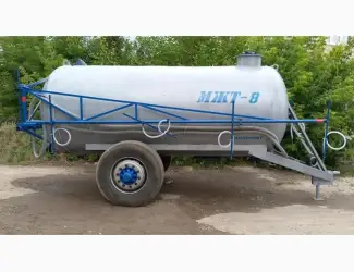 Бочка МЖТ-8 для полива з бензиновою помпою