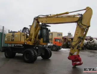 Колесный экскаватор Komatsu PW180-7K