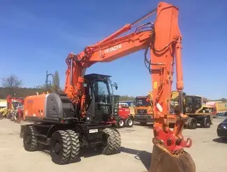 Колесный экскаватор HITACHI ZX170W 2007 г