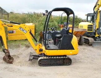 Мини-экскаватор JCB 8014. Мини экскаватор б/у