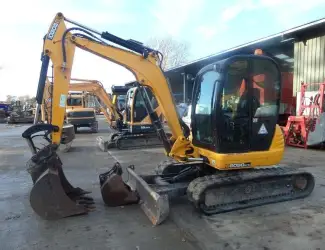 Мини-экскаватор JCB 8050 RTS. Купить мини-экскаватор