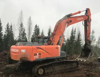 Гусеничный экскаватор Hitachi ZX 350 LC 2006 года