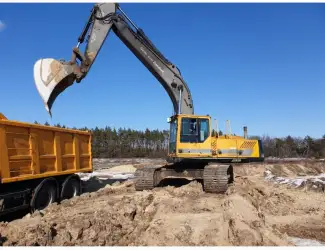 Гусеничный экскаватор Volvo EC 340 в наличии