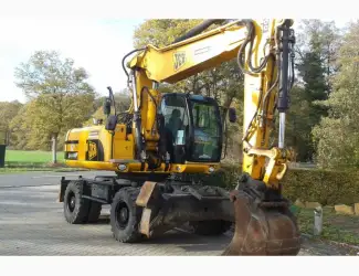 Колесный экскаватор. Колесный экскаватор JCB JS 200W