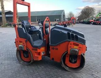 Тандемный каток Hamm HD 10 VV. Дорожно строительная техника б/у