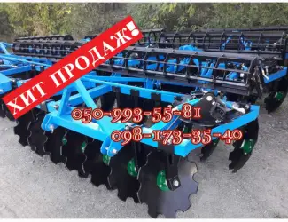 Навесные (прицепные) дисковые бороны БДФ(П) для МТЗ-80, 82-892, ЮМЗ