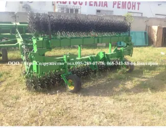 Зображення для оголошення 9м. борона мотыга ротационная John Deere Джон Дир 9м кап. ремонт